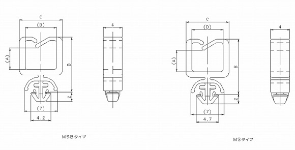 ミニサドル図面